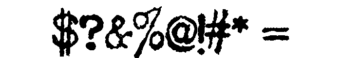 PN Underdog Font OTHER CHARS