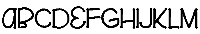 PN Whats Next Font UPPERCASE