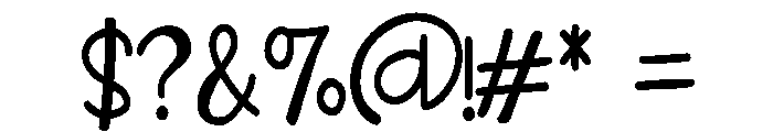 PN Wild Monster Script Condensed Font OTHER CHARS