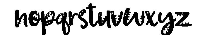 PN Wild Monster Script Font LOWERCASE