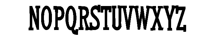 PN Willard Bay Font UPPERCASE