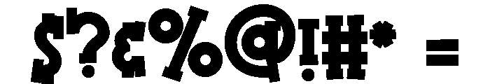 PN Wiper Bold Font OTHER CHARS