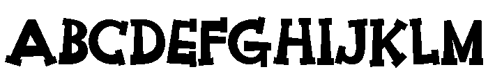 PN Wiper Bold Font UPPERCASE