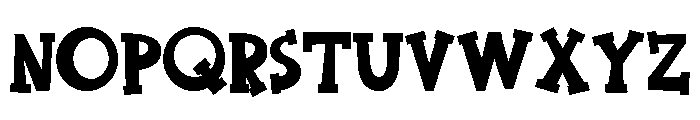 PN Wiper Bold Font UPPERCASE
