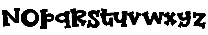 PN Wiper Font LOWERCASE