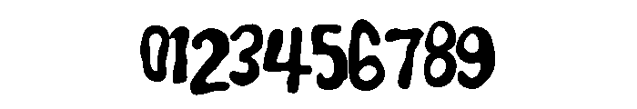 PNDoozyBoo Font OTHER CHARS