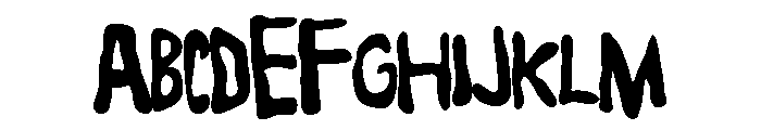 PNDoozyBoo FONT