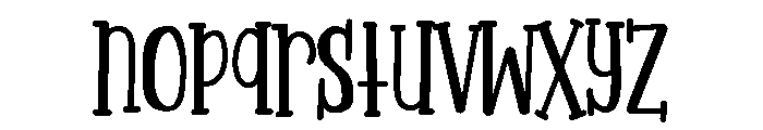 PNGibberish Font LOWERCASE