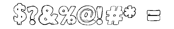 PNLemonLife Font OTHER CHARS