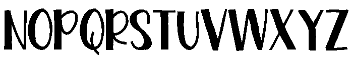PNLicketySplit Font UPPERCASE