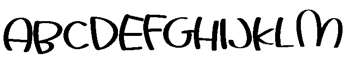 PNMegavitamin Font UPPERCASE