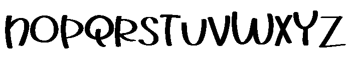 PNMegavitamin Font UPPERCASE