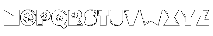 PNPogLuck Font UPPERCASE
