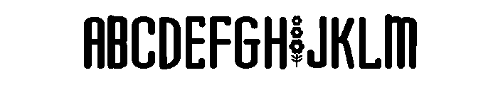 PNPumpkinHop Font UPPERCASE