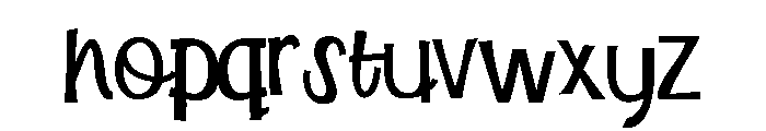 PNQuidger Font LOWERCASE