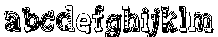 PNRoughandReady3D FONT