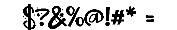 PNShoobyDoowapShamrock Font OTHER CHARS
