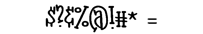 PNTalkingNonsense Font OTHER CHARS