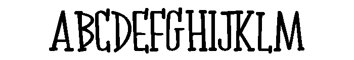 PNTalkingNonsense Font UPPERCASE