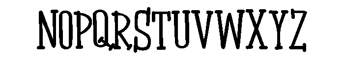 PNTalkingNonsense Font UPPERCASE