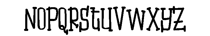 PNTalkingNonsense Font LOWERCASE