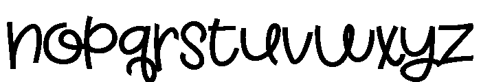 PNTeashop Font LOWERCASE