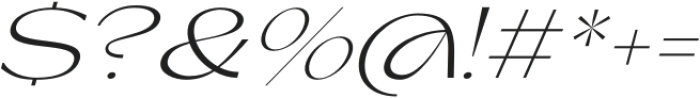 PNA La Volicia Book Italic otf (400) Font OTHER CHARS