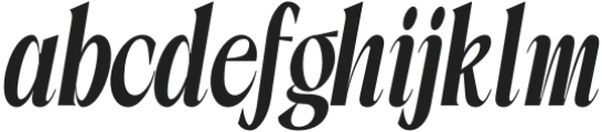 PNA Solarithm ExtraBold Italic otf (700) FONT