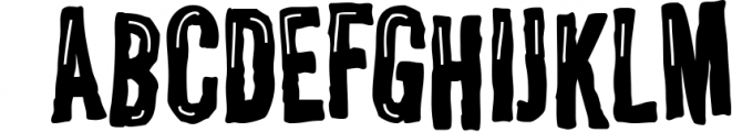 PN Kerplunk Font UPPERCASE