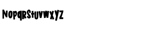 PN Beanarilla Extra Black Font LOWERCASE
