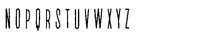 PN Beanboos Condensed Bold Font UPPERCASE