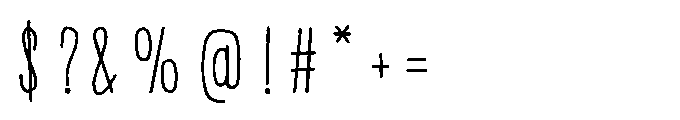 PN Beanboos Demi Bold Font OTHER CHARS
