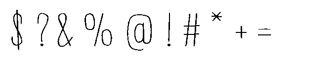 PN Beanboos Expanded Font OTHER CHARS