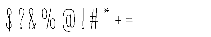 PN Beanboos Regular Font OTHER CHARS