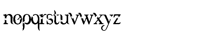 PN Beautimous Bloom Condensed Font LOWERCASE