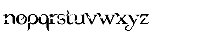 PN Beautimous Bloom Expanded Font LOWERCASE