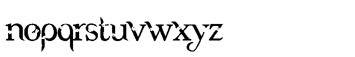 PN Beautimous Bloom Font LOWERCASE