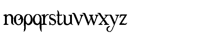 PN Beautimous Condensed Font LOWERCASE