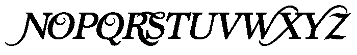 PN Beautimous Demi Bold Italic Font UPPERCASE
