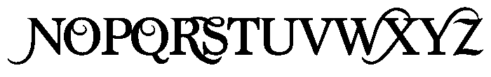 PN Beautimous Demi Bold Font UPPERCASE