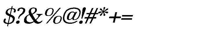 PN Beautimous Expanded Italic Font OTHER CHARS