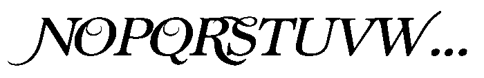 PN Beautimous Expanded Italic Font UPPERCASE