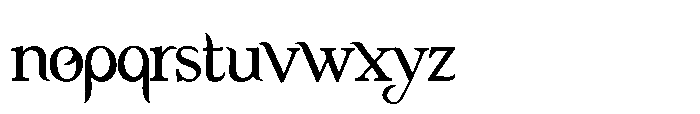 PN Beautimous Regular Font LOWERCASE
