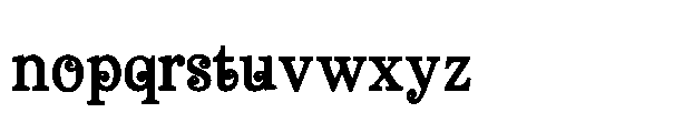 PN Big Mack Condensed Bold Font LOWERCASE