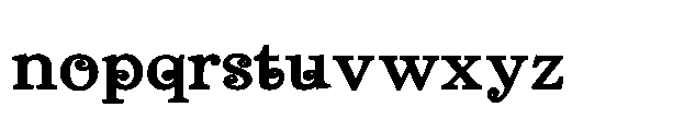PN Big Mack Expanded Bold Font LOWERCASE