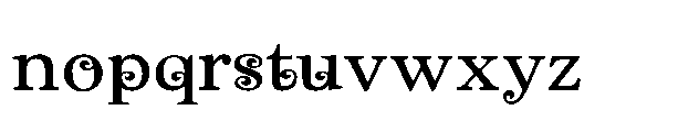 PN Big Mack Expanded Font LOWERCASE
