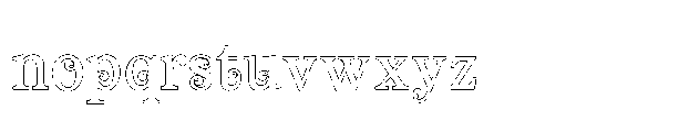 PN Big Mack Too Condensed Font LOWERCASE