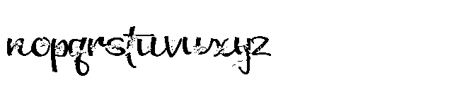 PN Bleautiful Bloom Expanded Font LOWERCASE