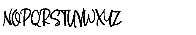 PN Bleautiful Condensed Bold Font UPPERCASE