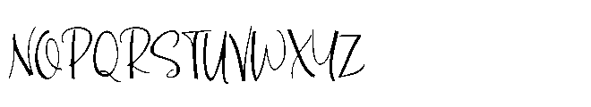 PN Bleautiful Condensed Light Font UPPERCASE